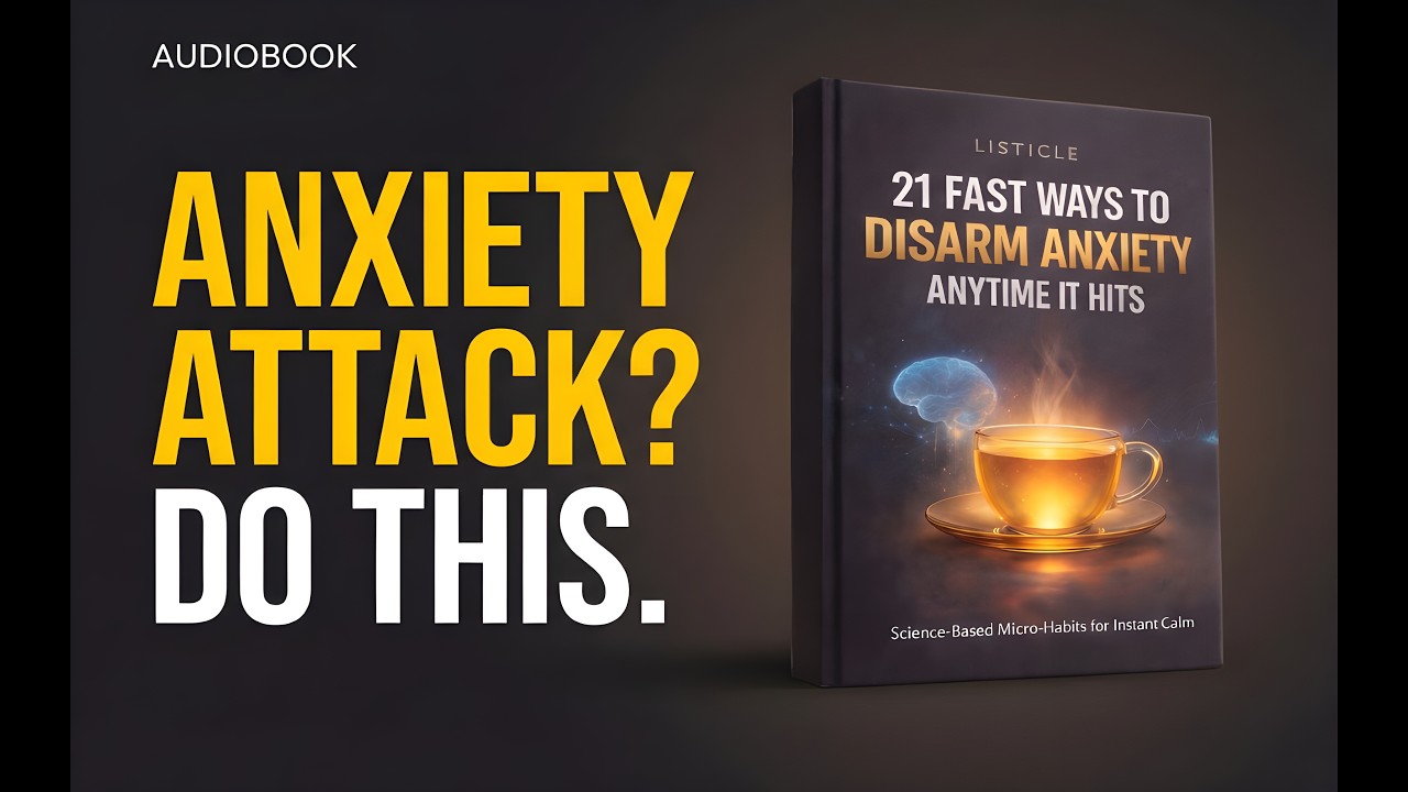 Disarm Anxiety Fast 21 Science-Based Micro-Habits (Audiobook)