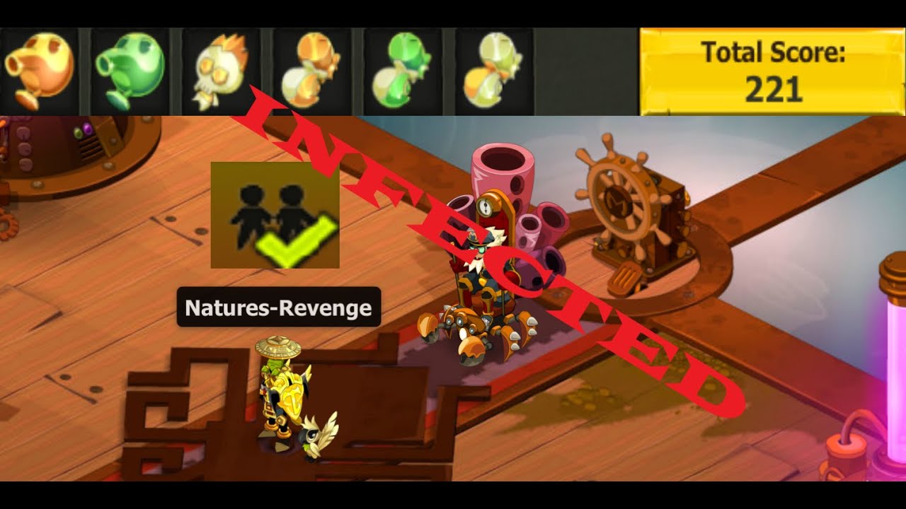 [Dofus] ⭐Solotage: Captain Meno, Score 221, Sadida Solo