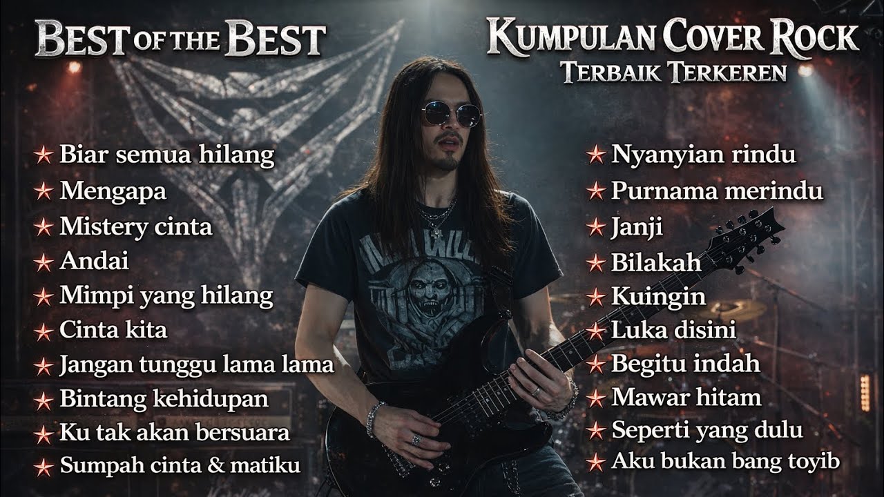 BEST OF THE BEST – Kumpulan Cover Rock Terbaik & Terkenal