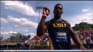 Jordan Moore Crowned SEC Champion in 110h With 13.53 (+1.2) Seasonal Best!