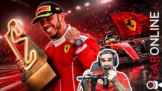 UAU! PRIMEIRA VITORIA de HAMILTON com FERRARI! [Live Podcast]