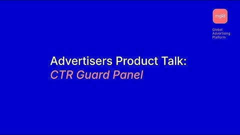 MGID CTR Guard Panel Demo