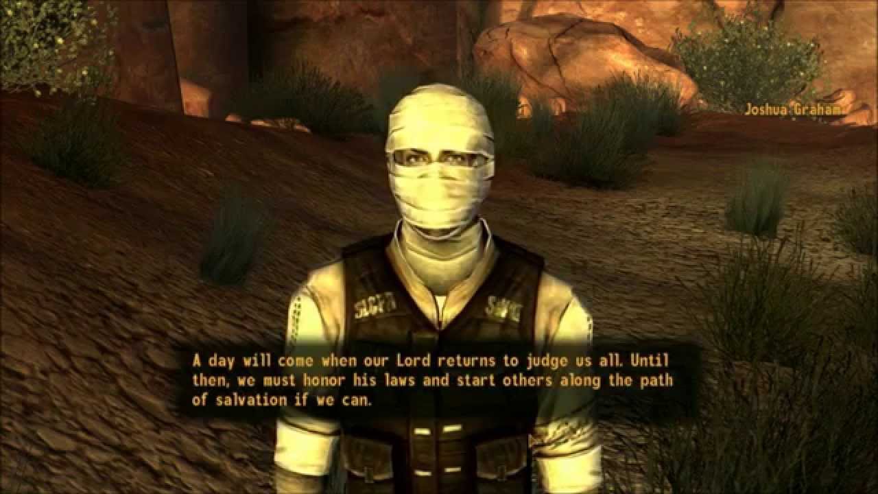 Fallout New Vegas Mod: Joshua Graham Fully Voiced Companion - YouTube