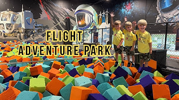 Flight Adventure Park | Trampolines, Foam Pits, Inflatable Obstacle Courses