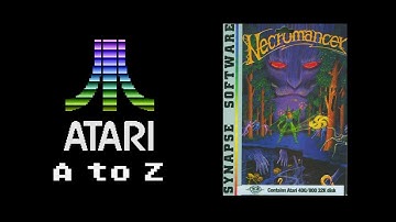 Necromancer for Atari 8-bit and a bad case of trees, trees everywhere | Atari A to Z