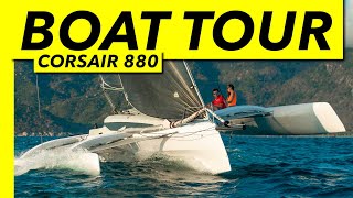Fancy doing 25 knots in a 28 footer? | Corsair 880 tour | Yachting Monthly