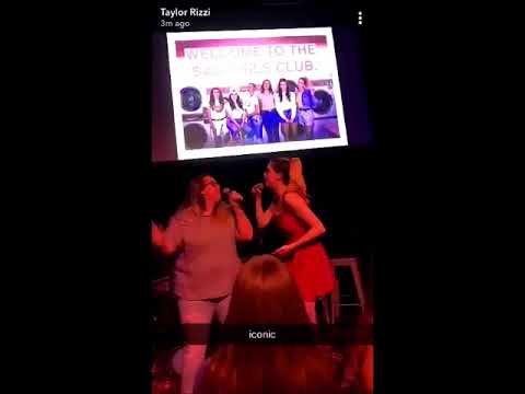 Dani Cimorelli and Her Friend Singing
