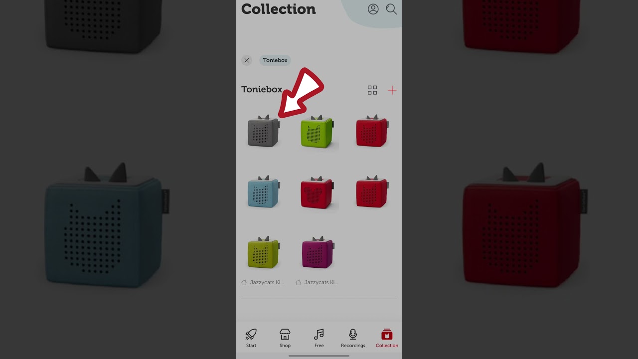 Toniebox Blinking Red