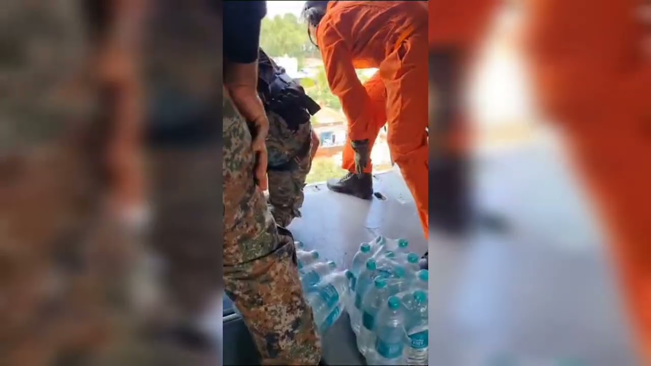 Indian Air Force Undertakes Humanitarian Assistance snd Disaster Relief (HADR) Operations in Ambala