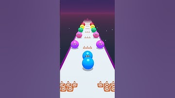 Ball Run 2048 #androidgame #iosgameplay #gaming #shorts