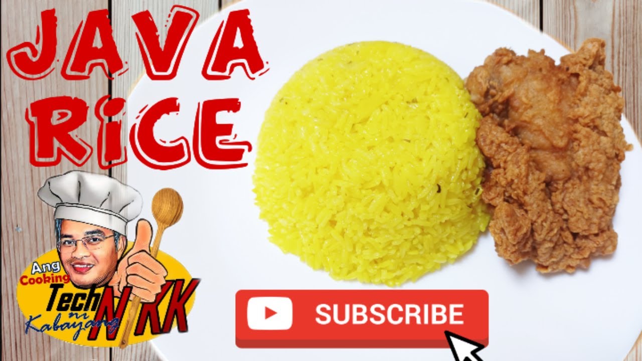 Java Rice, cooking technikk style. - YouTube