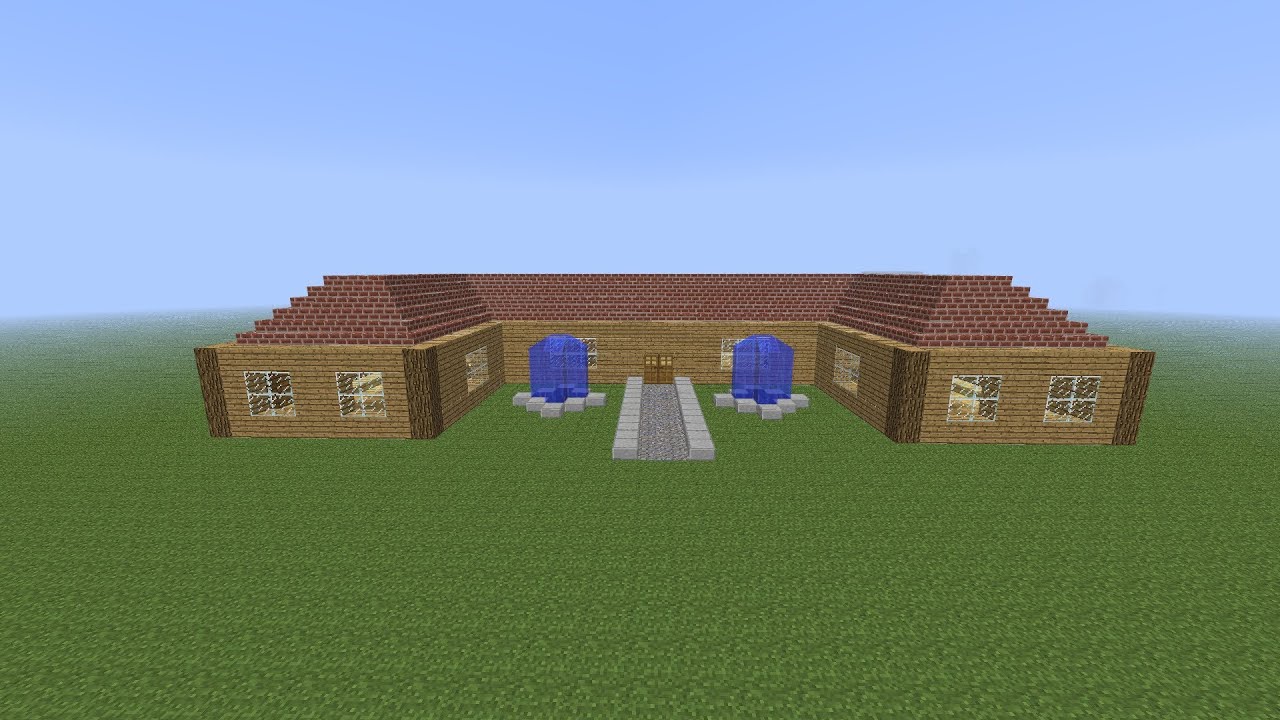 Minecraft schönes haus bauen tutorial youtube