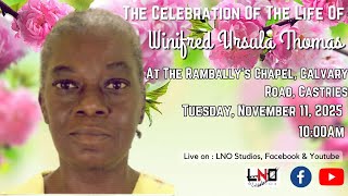 The Celebration Of The Life Of Winifred Ursula Thomas