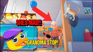 MAKING GRANDMA MAD!!! (I AM CAT VR)