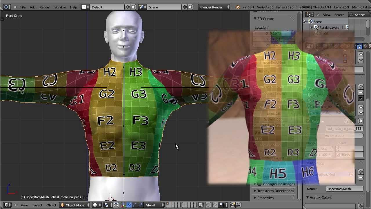 City Life Man bundle has several UV mapping errors in R15