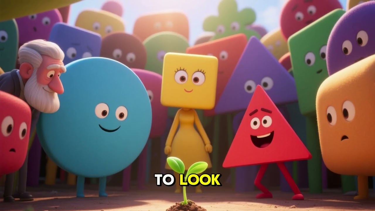 When the Little Shapes Lived on the First Farm Ever 🌾 | Ancient Farm Story