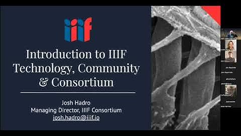 Newcomer Session:  Introduction to the Community and Consortium