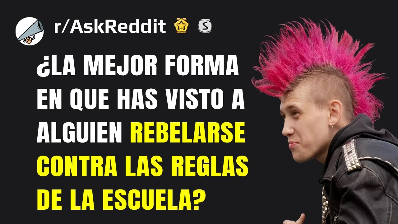 Las mejores formas de rebelarse contra las reglas de la escuela