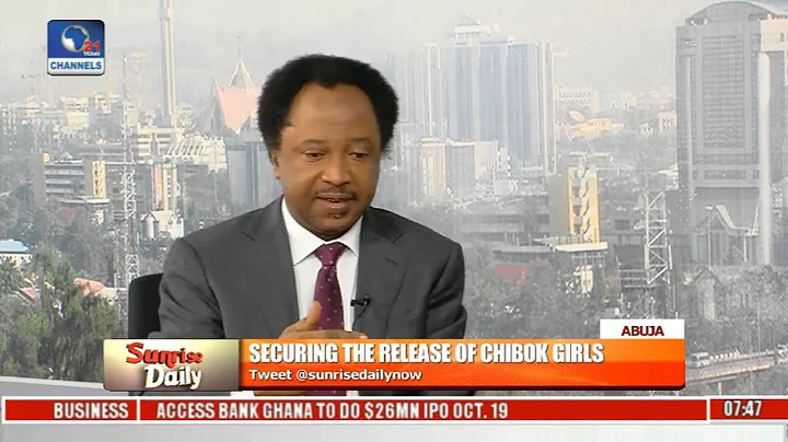 FG Negotiated With Boko Haram  Faction Over Chibok Girls - Shehu Sani