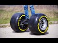 INSANE Hoverboard with Formula 1 Wheels