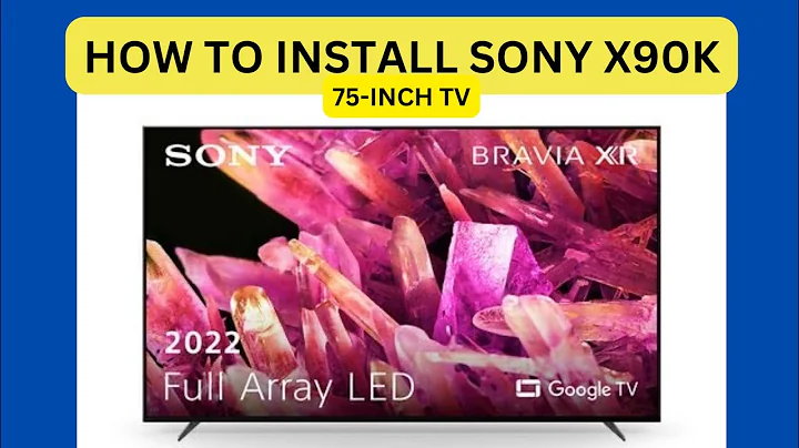 HOW TO EASILY INSTALL A 75-INCH SONY X90K TV USING OUR EXISTING TV WALL MOUNT BRACKET!
