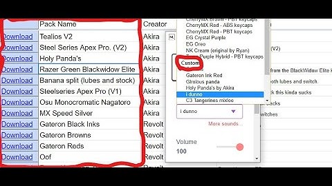 How to get custom sounds in mechvibes