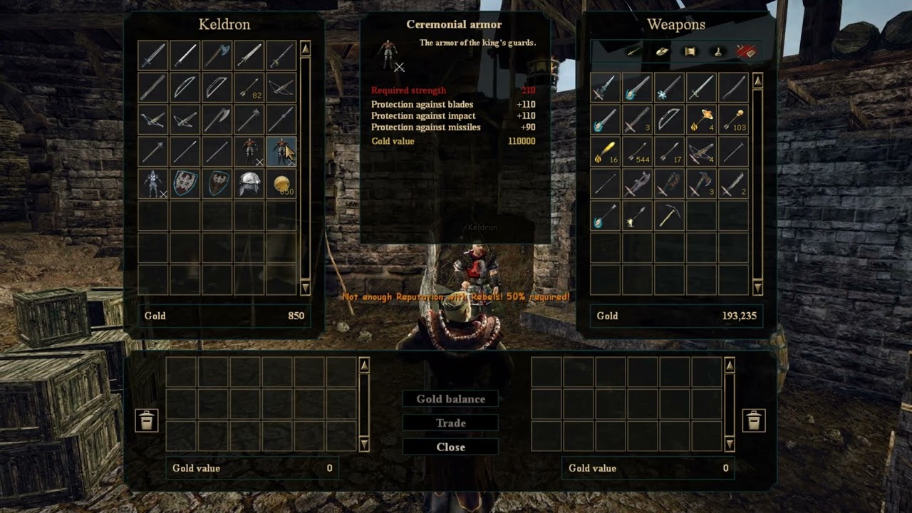 Gothic 3 Enhanced Edition QuestPack+ContentMod CEREMONIAL ARMORS Location