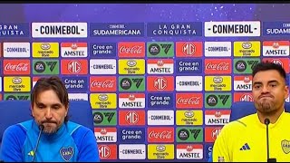 MARTINEZ Y ROMERO TRAS EL EMPATE DE BOCA VS FORTALEZA QUE LO COMPLICA EN SUDAMERICANA