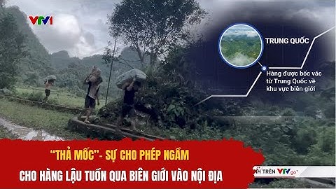 “Thả mốc” - Sự cho phép ngầm cho hàng lậu tuồn qua biên giới vào nội địa