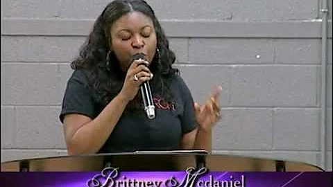 Brittney McDaniel speaking at NU Church - Raleigh,...