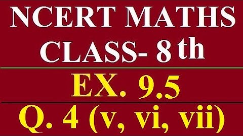 Q. 4 (v-vii) EX. 9.5 CLASS 8 (Algebraic Expressions and Identities) || NCERT MATHS || By Bharat Sir