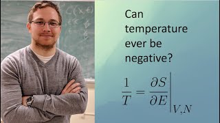 Can temperature be negative (Kelvin scale)