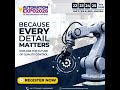 Automation Expo 2026 | Because every detail matters in manufacturing.