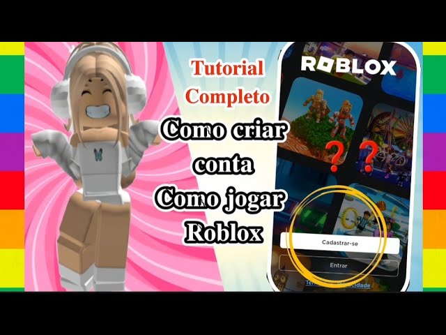 Oii Me veja criando uma conta no roblox! Primeiro video<3💗✨ #foryou #