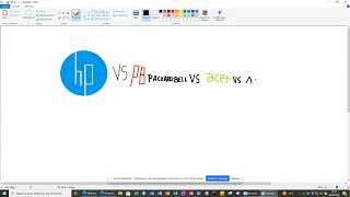 dessin hp vs packard bell vs acer vs asus