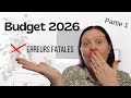 Préparer son budget 2026 : ce que PERSONNE ne te dit