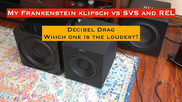 Upgrading A Klipsch R10SW R100SW R101SW Subwoofer Part 2/4