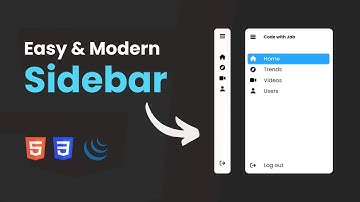 Learn to Build an Animated and Responsive Sidebar with HTML, CSS, and jQuery