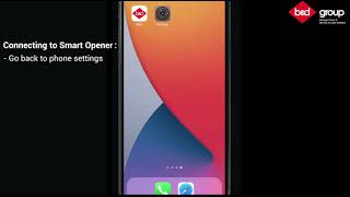 How To Set Up Your B&D Smart Phone Control Kit To Your Garage Door Opener. screenshot 4