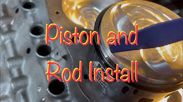 Piston Install - Ford 289 331 Stroker Rebuild part 9
