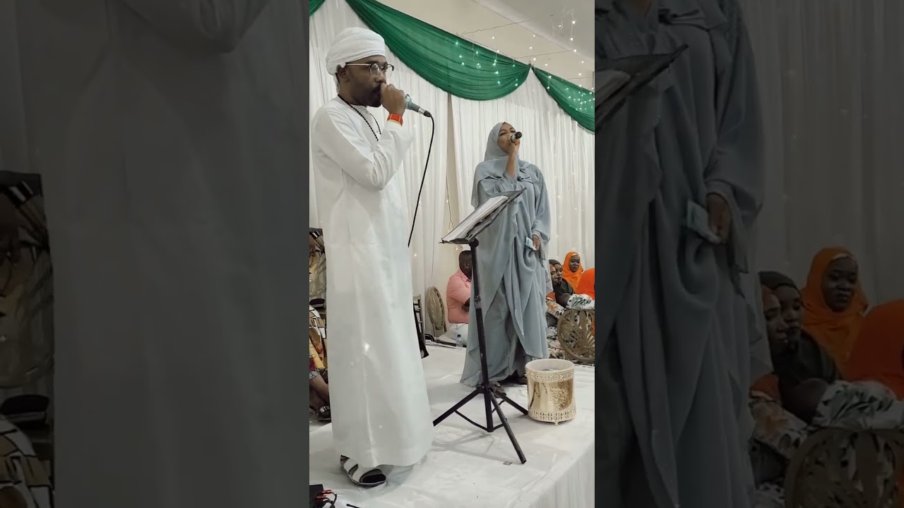 HammerQ X Hadia Mahaba live performance  wedding MrMrs Haji 