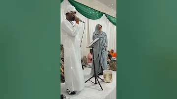 HammerQ X Hadia Mahaba live performance #wedding Mr&Mrs Haji 🌹🌹♥️