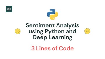 Sentiment Analysis using Python and Deep Learning (DistilBERT) in 3 lines of code