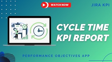 Cycle Time KPI Report for Jira Dashboard