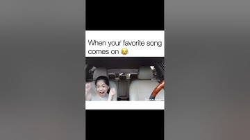 When your favorite song comes on 🤣 #funny#fpyシviral