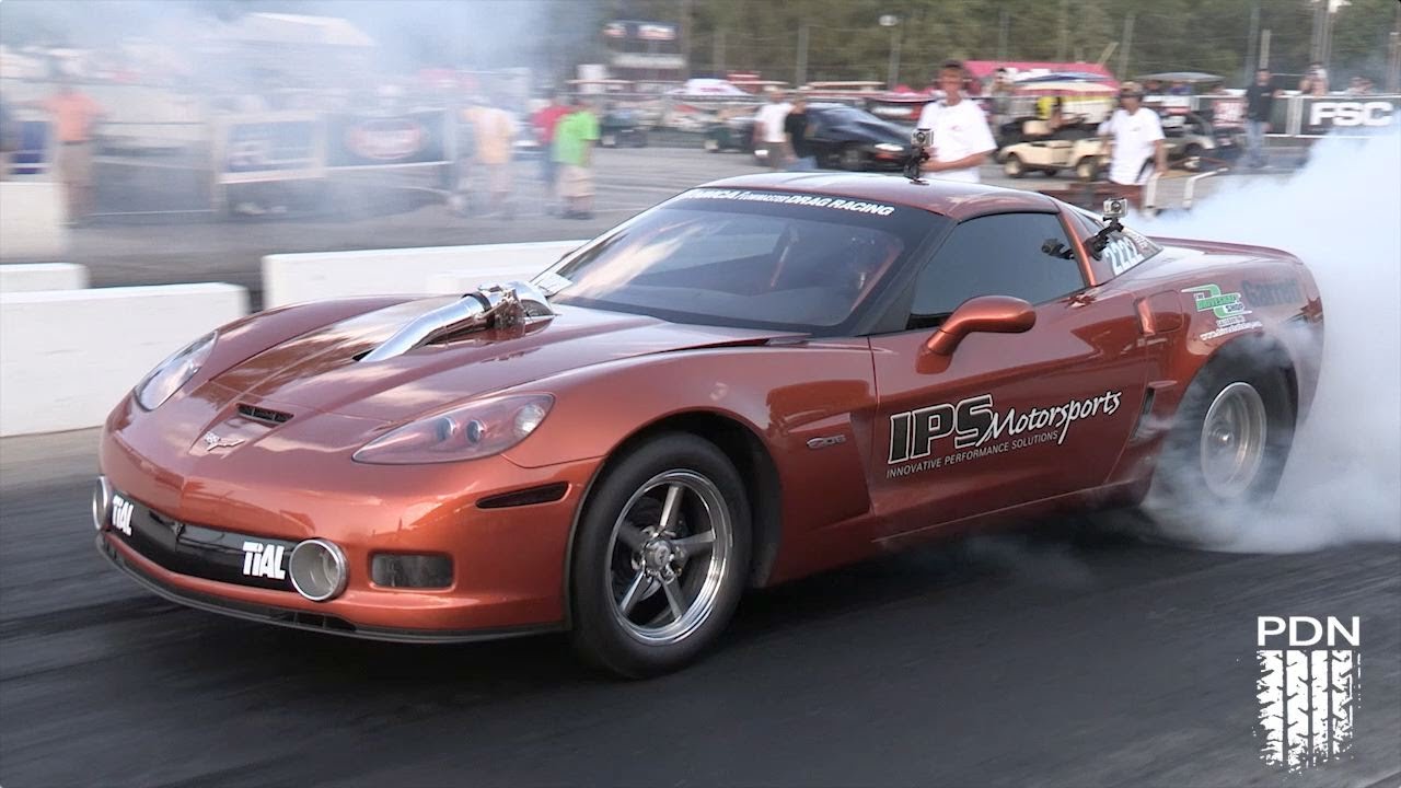 Mark Carlyle's Twin Turbo Corvette - Holley LS Fest