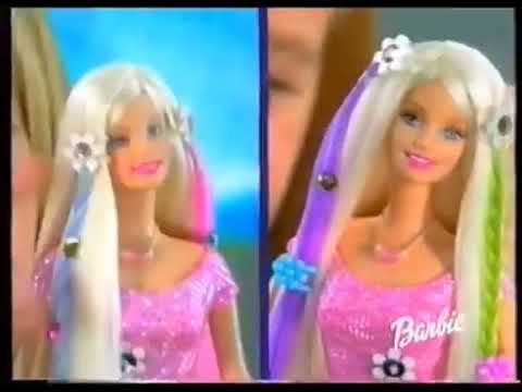 Cool Clips Barbie doll and Friends commercial (Portuguese version, 2000)