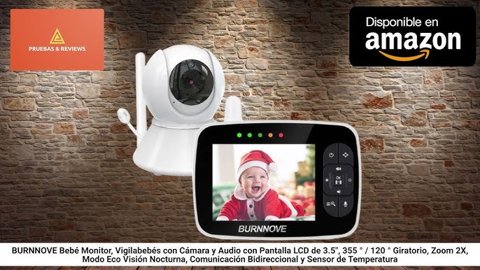 Cámara de vigilancia dentro del teléfono móvil Wifi, Cacagoo 1080p Wifi Ip  Cámara Monitor de bebé con audio de 2 vías