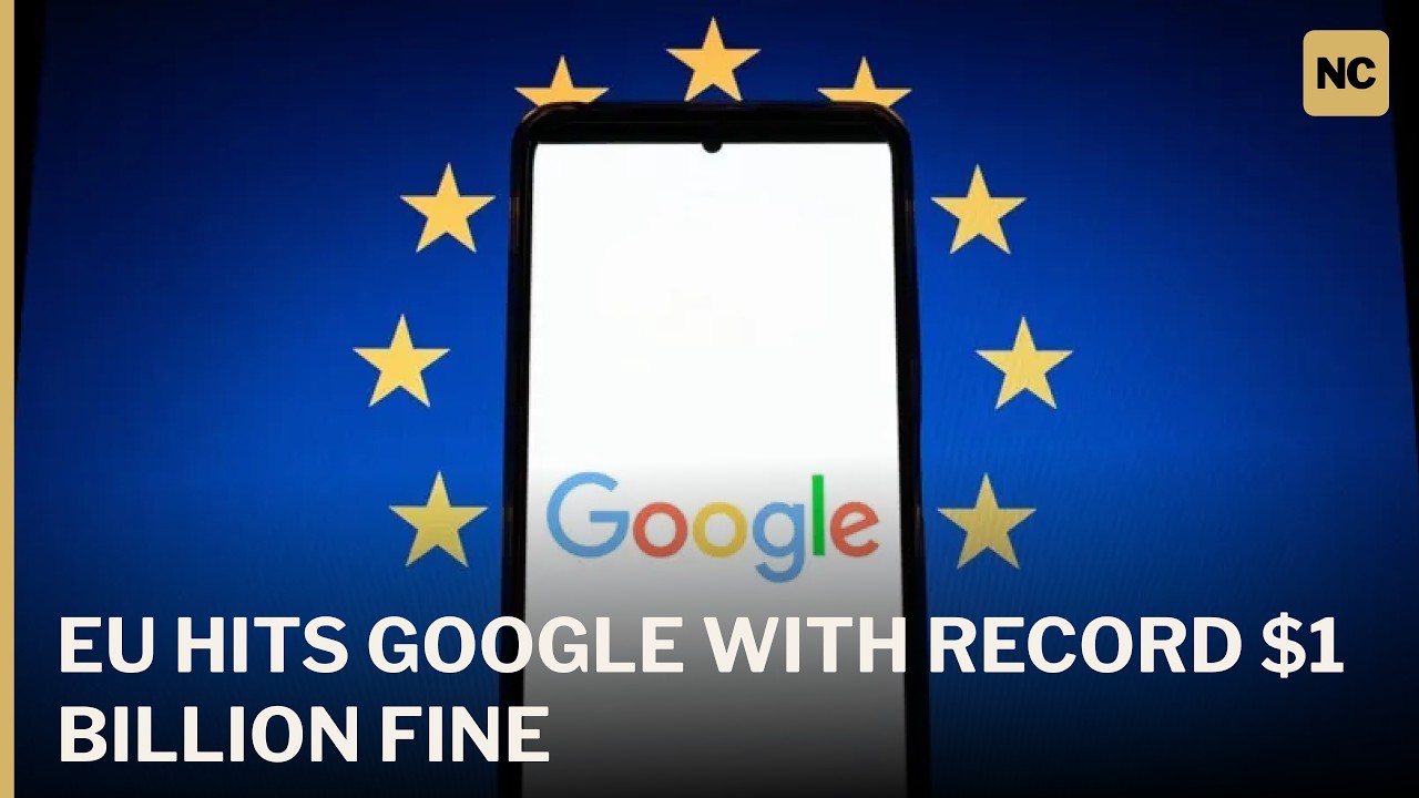 BREAKING NEWS: EU Hits Google with Record  Billion Fine | AC1S