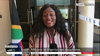 2024 Elections | South Africans cast their votes in Nigeria